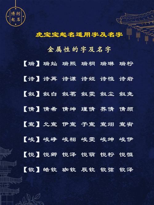 起名指南：给虎宝宝起名