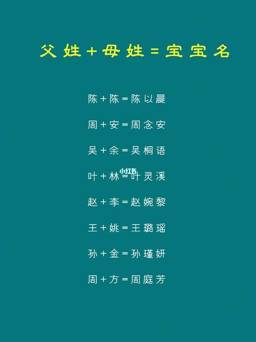 孩子起名不用跟父母姓