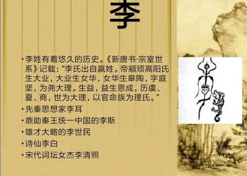 李长什么名字好听