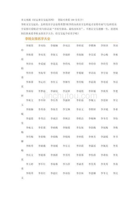 父李母王姓氏起名