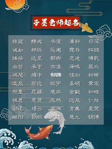 婴儿如何取名字大全
