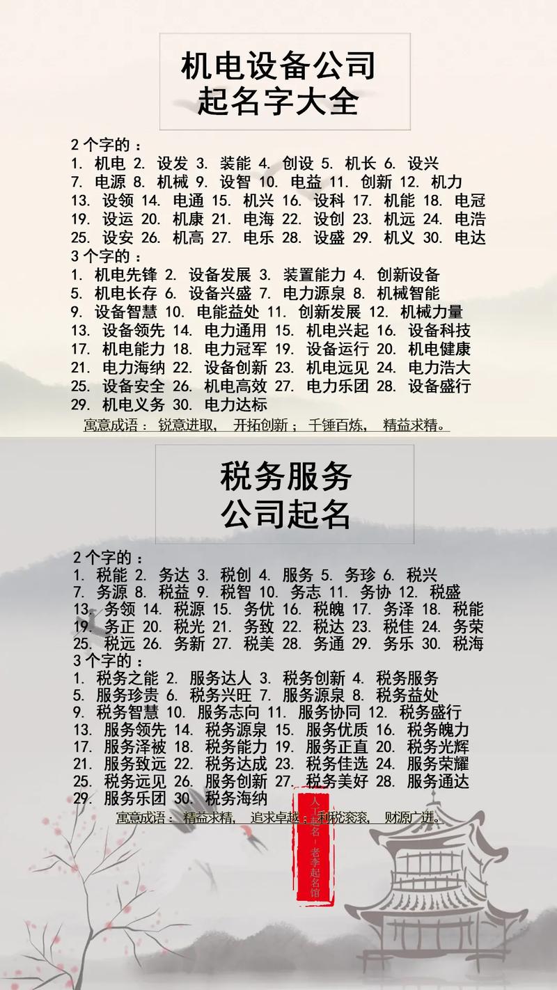 公司起名网免费取名大全三字